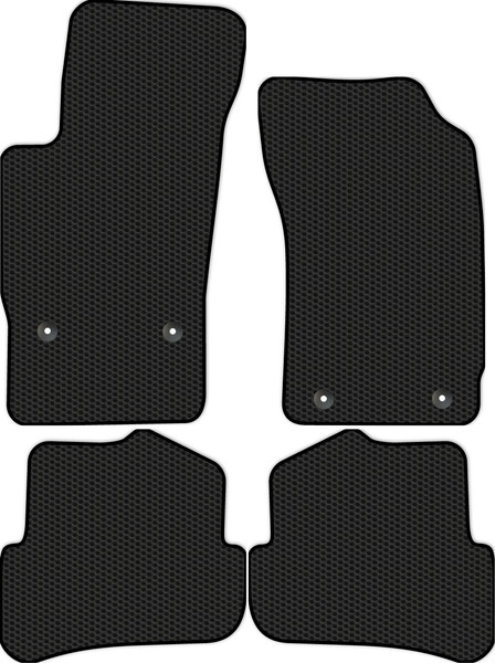 Изображение товара Комплект ковриков для авто Alicosta 0073_1 для Audi A1 I хэтчбек 5дв/8XA/8X1 2010-2016 (Eva соты, черный)