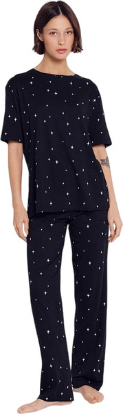 Изображение товара Пижама Mark Formelle 592559 (р.164/170-100-106, звездная россыпь на черном)