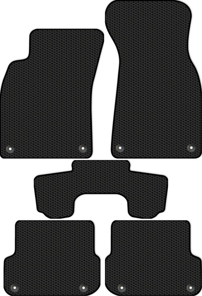 Изображение товара Комплект ковриков для авто Alicosta 2170_1 для Audi A6 AllRoad Quattro II C6 2006-2012 (Eva соты, черный)