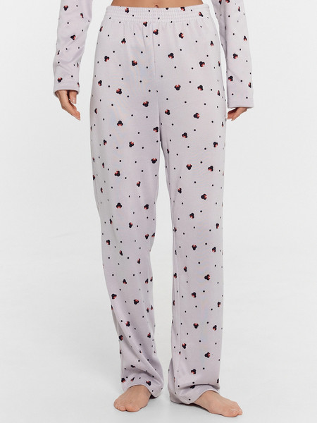 Изображение товара Комплект домашней одежды Mark Formelle 592468-1 (р.164/170-88-94, горошки с ушками на светло-сером)