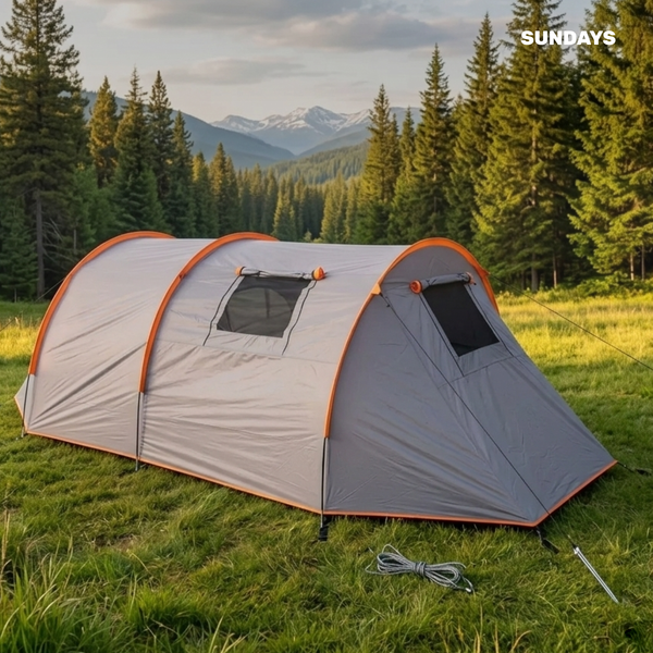 Изображение товара Палатка Sundays ZC-TT015 (темно-серый/оранжевый)