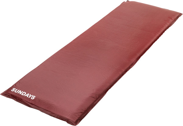 Изображение товара Туристический коврик Sundays Самонадувающийся ZC-SIM001-1 (5см, бордовый)