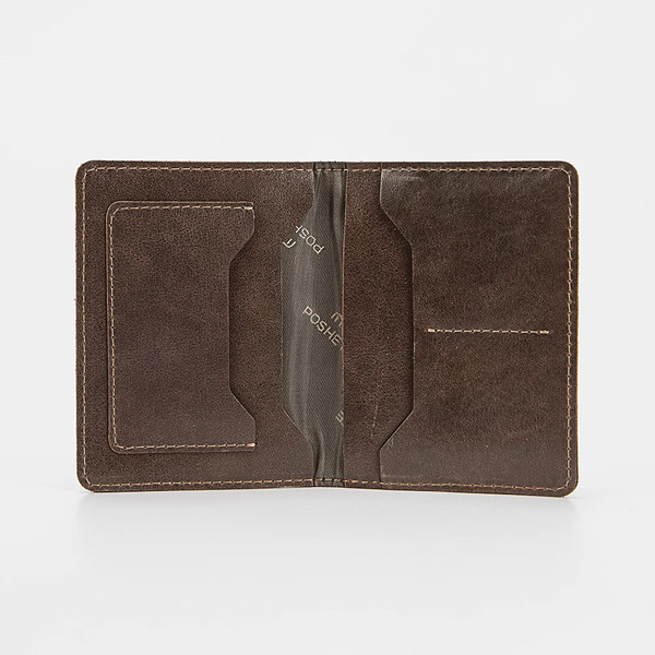 Изображение товара Портмоне Poshete 604-133-V-K/NP-BRW (коричневый)