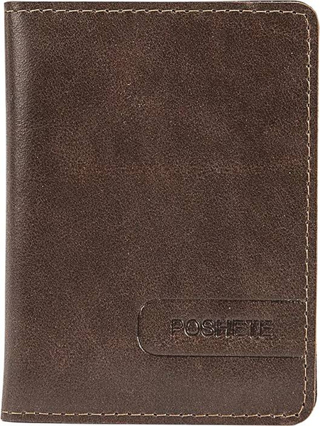 Изображение товара Портмоне Poshete 604-133-V-K/NP-BRW (коричневый)