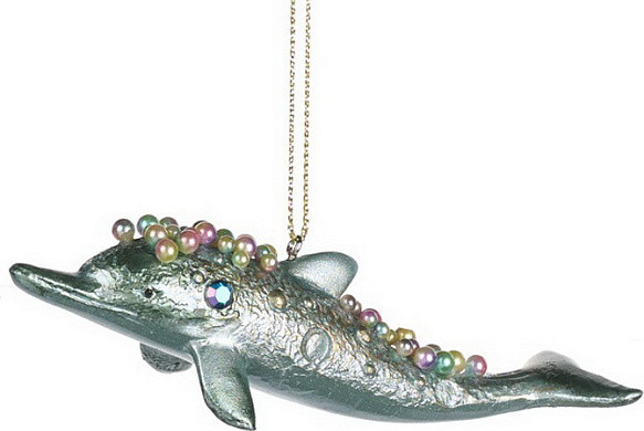 Изображение товара Елочная игрушка Goodwill Xmas 2024 Дельфин / MO 96348_2