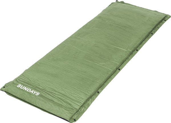 Изображение товара Туристический коврик Sundays Самонадувающийся ZC-SIM006 (5см, светло-зеленый)