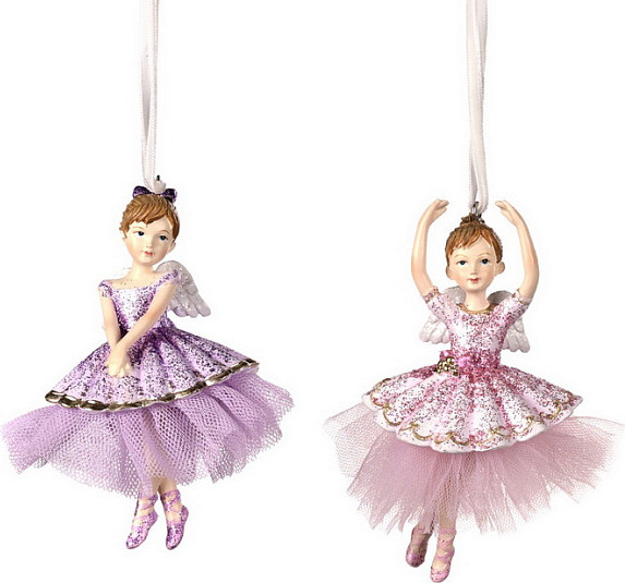 Изображение товара Елочная игрушка Goodwill Xmas 2024 Ангел-балерина / D 43257