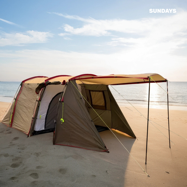 Изображение товара Палатка Sundays ZC-TT105-4 (серебристый/коричневый край)