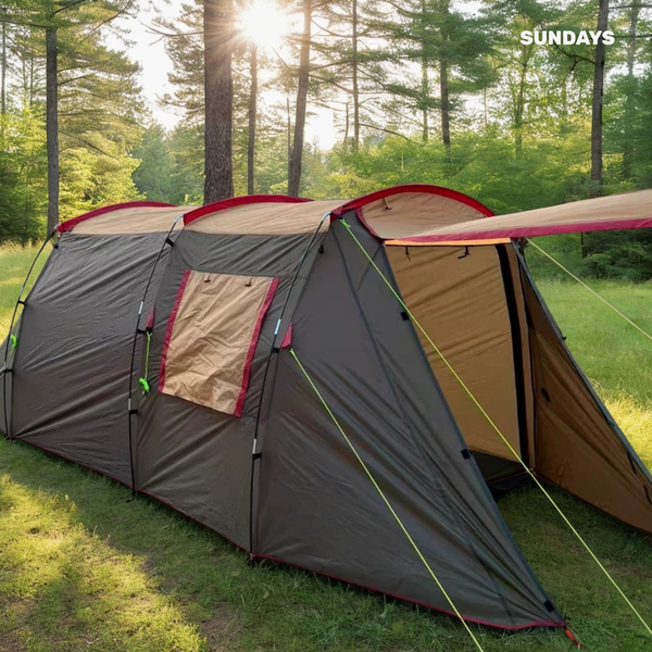 Изображение товара Палатка Sundays ZC-TT105-4 (серебристый/коричневый край)