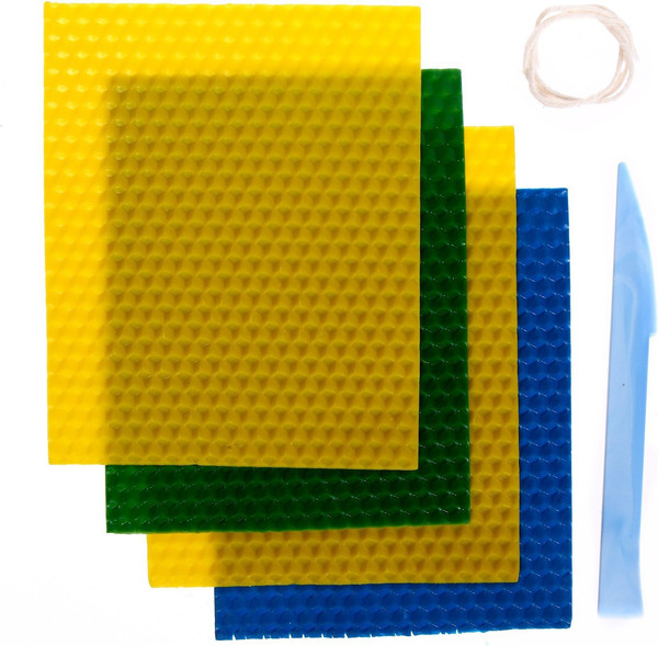 Изображение товара Набор для изготовления свечей Школа талантов Новый год Уютный домик Свечи из вощины / 7085513