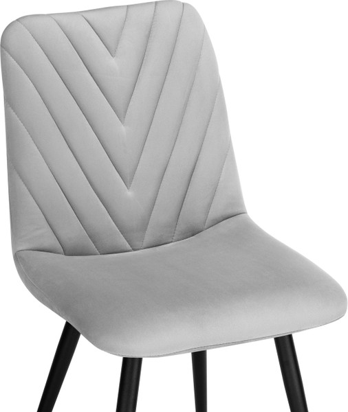 Изображение товара Стул Notta Ральф (светло-серый/черный)