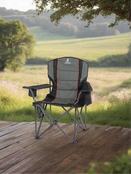 Изображение товара Кресло складное Coyote HKC-1146L (серый/черный)