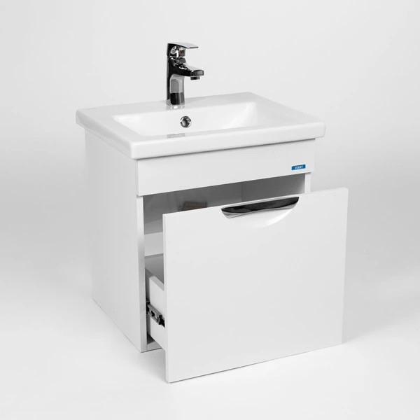 Изображение товара Тумба с умывальником Viant Барселона Como 50 / VBAR50CO-T1YP+S-UM-COM50/1-w