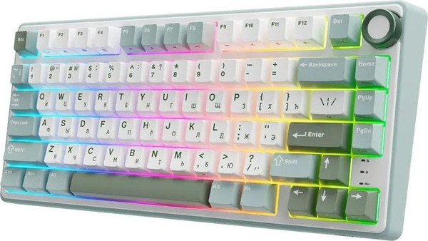 Изображение товара Клавиатура Royal Kludge R75 (K Silver Switch/Sky Cyan)