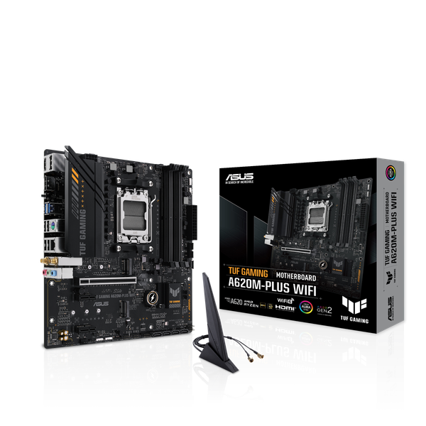 Изображение товара Материнская плата Asus TUF Gaming A620M-Plus WiFi (90MB1F00-M0EAY0)
