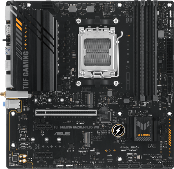 Изображение товара Материнская плата Asus TUF Gaming A620M-Plus WiFi (90MB1F00-M0EAY0)