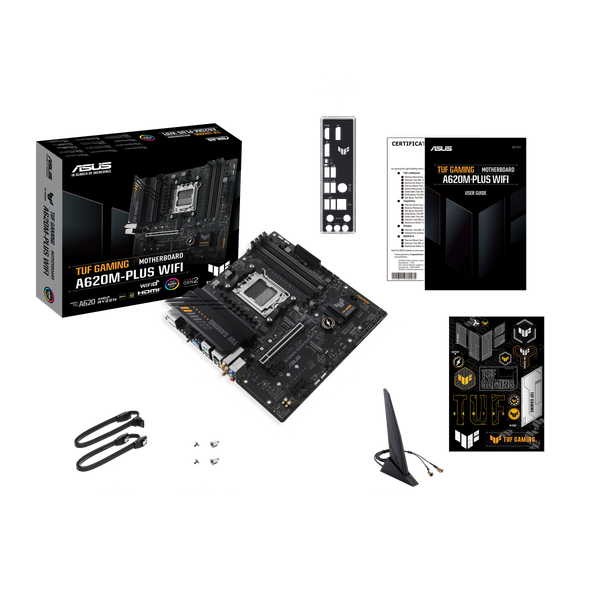 Изображение товара Материнская плата Asus TUF Gaming A620M-Plus WiFi (90MB1F00-M0EAY0)