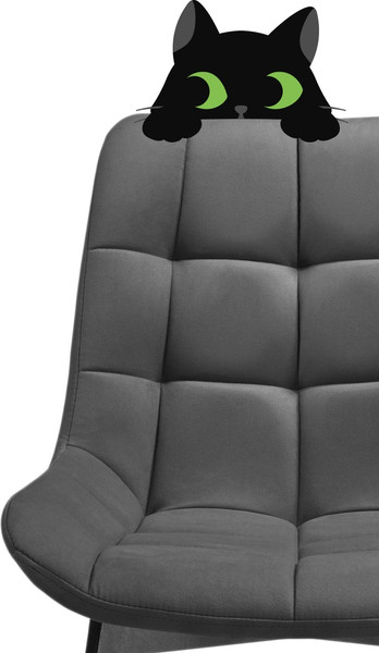 Изображение товара Стул Notta Челси (черный/светло-серый)