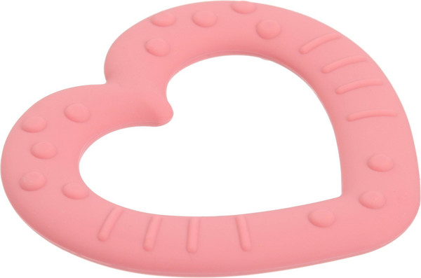 Изображение товара Прорезыватель для зубов Mum&Baby Сердечко / 9912652 (розовый)