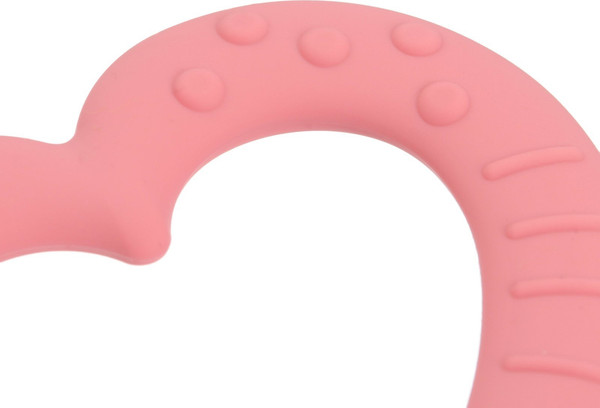 Изображение товара Прорезыватель для зубов Mum&Baby Сердечко / 9912652 (розовый)