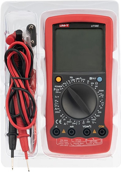Изображение товара Мультиметр цифровой UNI-T UT 58E / 13-1025