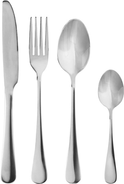 Изображение товара Набор столовых приборов Daswerk Premium / 609073 (24шт, серебристый)