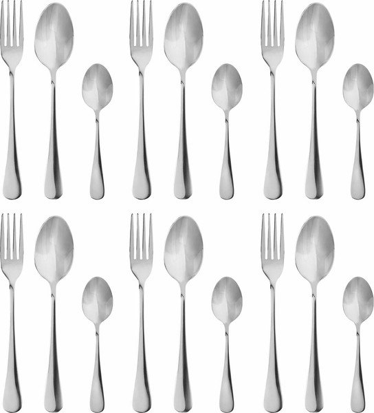 Изображение товара Набор столовых приборов Daswerk Standard / 609074 (18шт, серебристый)