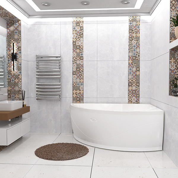 Изображение товара Ванна акриловая Radomir 168х120 Алари Релакс / 2-80-2-1-0-218 (с гидромассажем, правый)