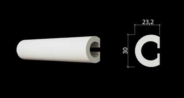 Изображение товара Молдинг Decor-Dizayn DD634 (30x23.1x3000)