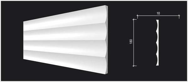 Изображение товара Панель дюрополимерная Decor-Dizayn DD931 (150x10x3000)