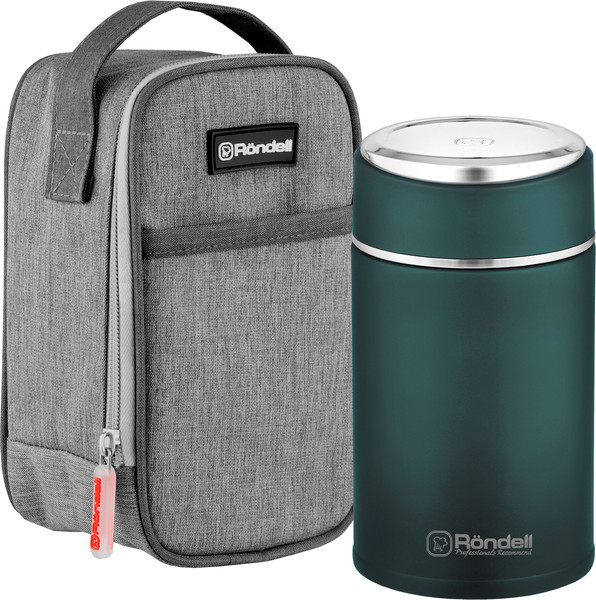 Изображение товара Термос для еды Rondell Aventura RDS-1660 (морская волна, с чехлом)