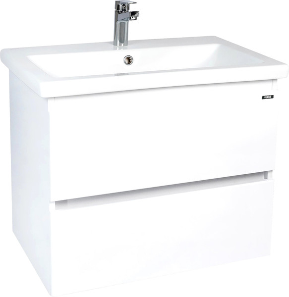 Изображение товара Тумба с умывальником Viant Мальта Como 60 / VMAL60COBEL-T2YP+S-UM-COM60/1-w