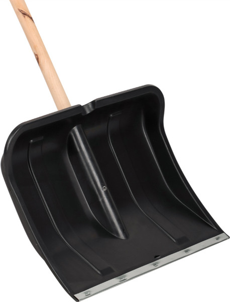 Изображение товара Лопата для уборки снега No Brand Вьюга №2 с деревянным черенком и V-ручкой 500x375 / 183777