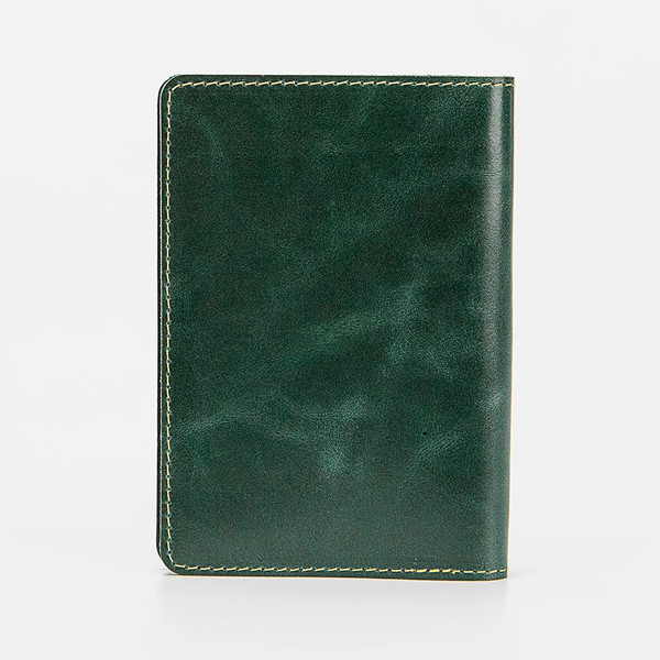 Изображение товара Обложка на паспорт Poshete 604-131-V-K/NP-GRN (зеленый)