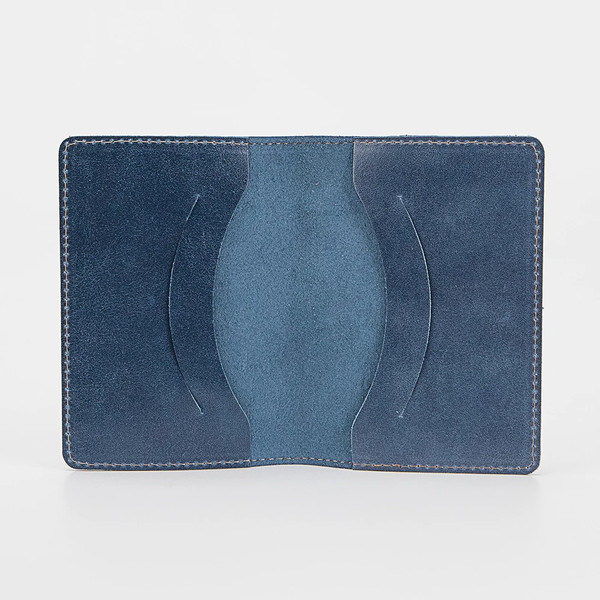 Изображение товара Обложка на паспорт Poshete 604-131-V-K/NP-NAV (синий)