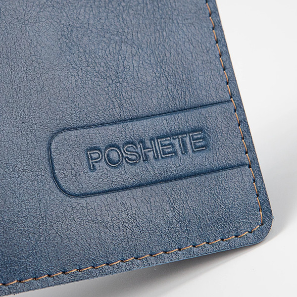 Изображение товара Обложка на паспорт Poshete 604-131-V-K/NP-NAV (синий)