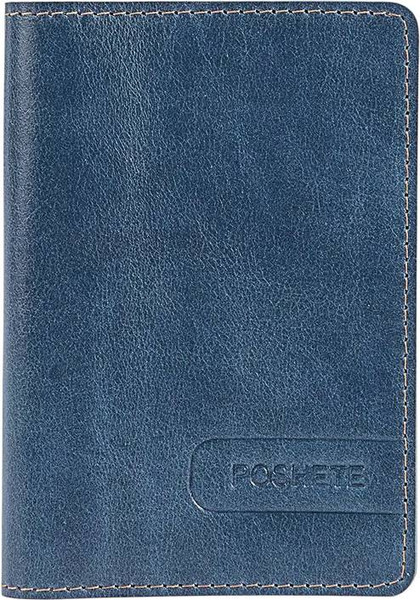 Изображение товара Обложка на паспорт Poshete 604-131-V-K/NP-NAV (синий)