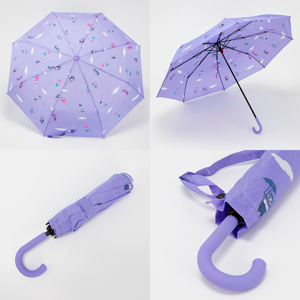 Изображение товара Зонт складной Rain Berry 734-2313-VLT (фиолетовый)