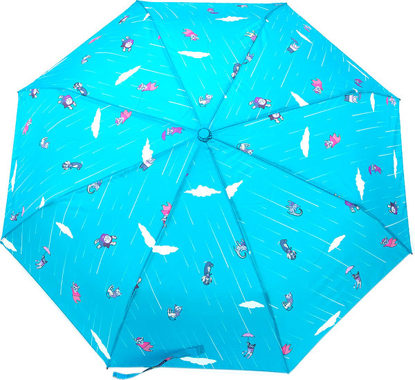 Изображение товара Зонт складной Rain Berry 734-2313-BLU (голубой)