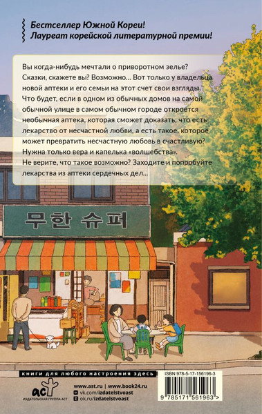 Изображение товара Книга АСТ Аптека сердечных дел семьи Ботеро, твердая обложка (Ли Сонен )