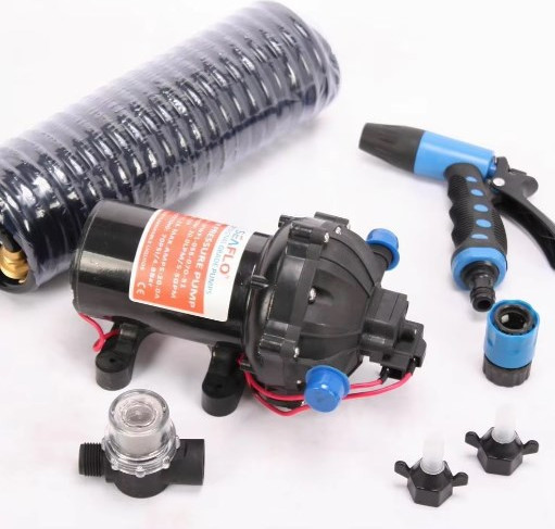 Изображение товара Помпа водоподающая для лодки Ho Star Limited 4.5" Водоподающая с двумя коннекторами 12V sf50170-101