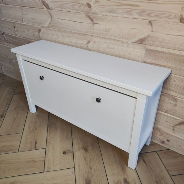 Изображение товара Тумба для обуви ММЦ Кантри 01 (белый лак)