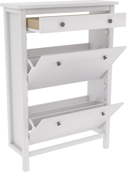 Изображение товара Тумба для обуви ММЦ Кантри 03 (белый лак)