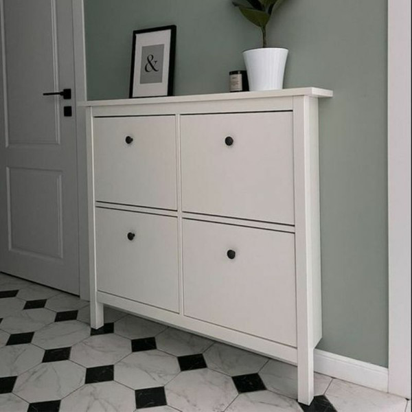 Изображение товара Тумба для обуви ММЦ Кантри 04 (белый лак)