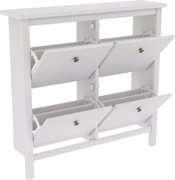 Изображение товара Тумба для обуви ММЦ Кантри 04 (белый лак)