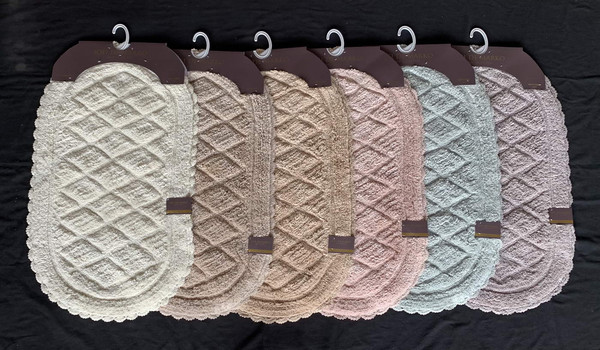 Изображение товара Коврик для ванной Sofi de Marko Kimberly 60x100 / КВ-КМ-4-60x100 (крем)