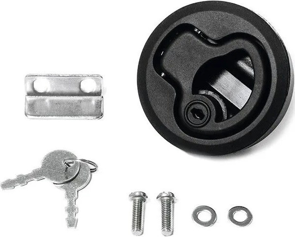 Изображение товара Ручка для лодки Ho Star Limited Потайная sf31111-2 (с замком, черный)