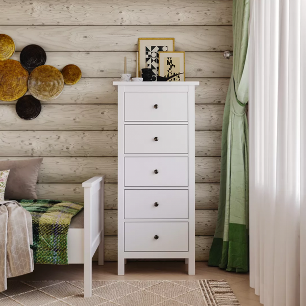 Изображение товара Комод ММЦ Кантри 05 (белый лак)