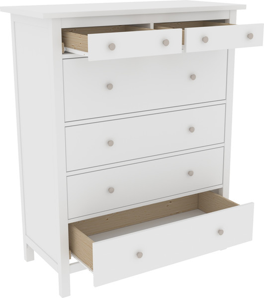 Изображение товара Комод ММЦ Кантри 06 (белый лак)