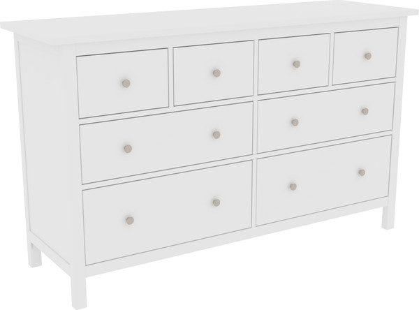 Изображение товара Комод ММЦ Кантри 08 (белый лак)